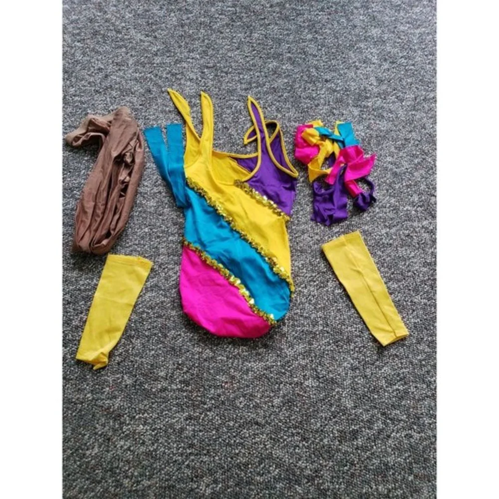 80s Girls Leotard Circus(?) Theme‎